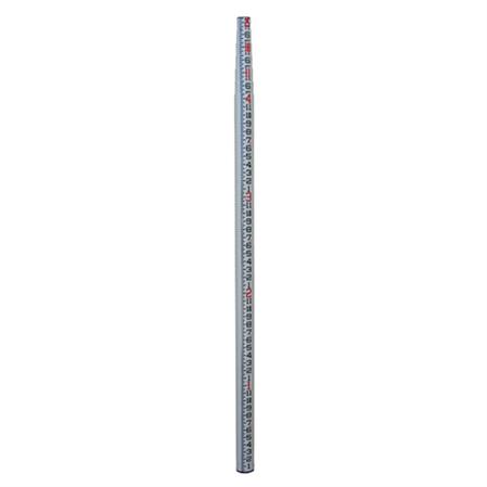  25' Oval Fiberglass Survey Rod-Inches