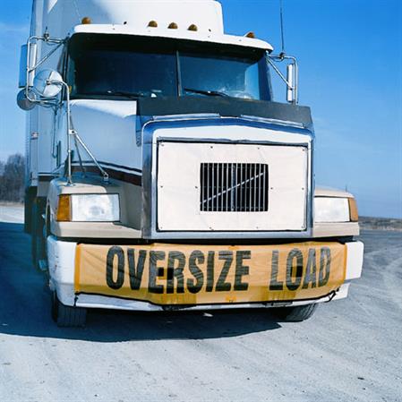 Oversize Load Sign