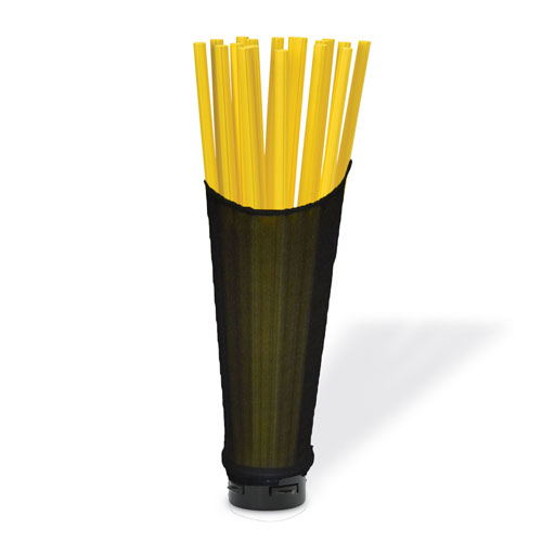 4"-Diameter WQI, Yellow, 18" Tall