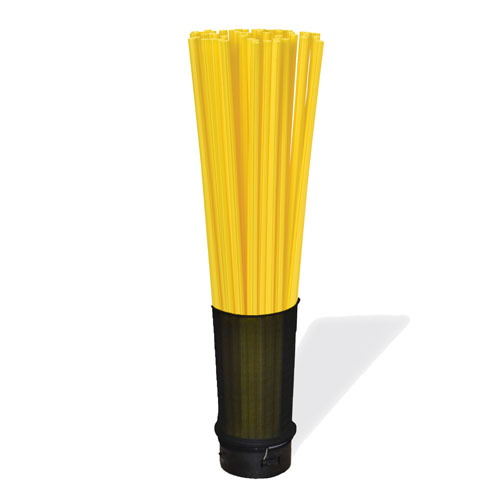 6"-Diameter WQI, Yellow, 36" Tall