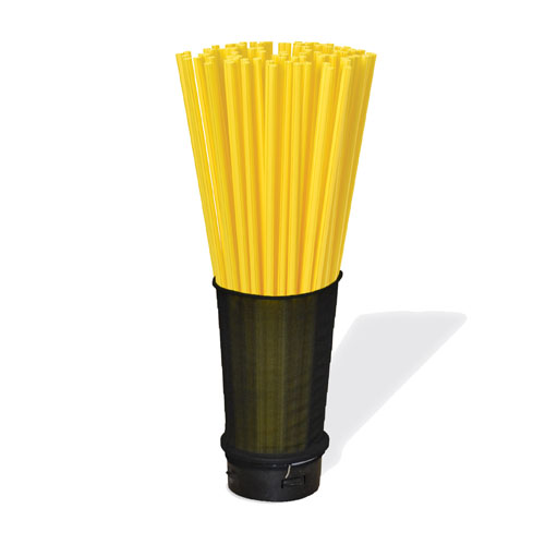 8"-Diameter WQI, Yellow, 36" Tall