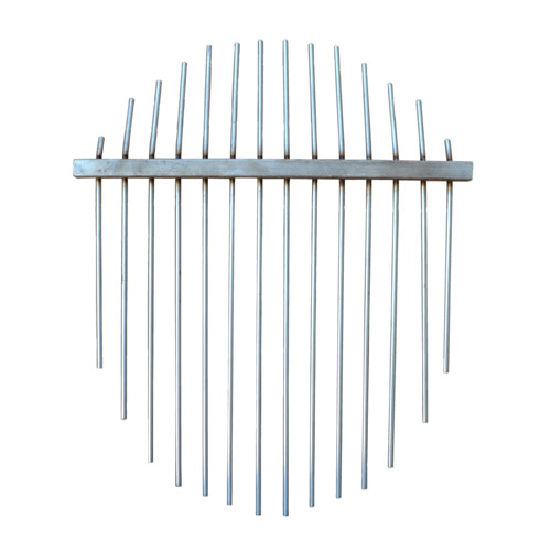 24" Rat Guard, Stainless Steel