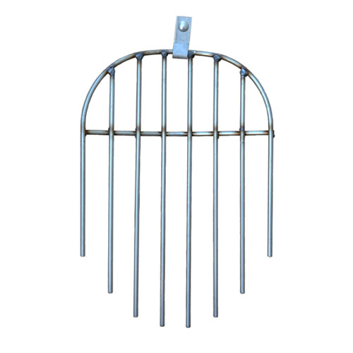 15" Rat Guard, Stainless Steel