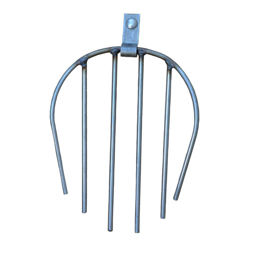 10" Rat Guard, Stainless Steel