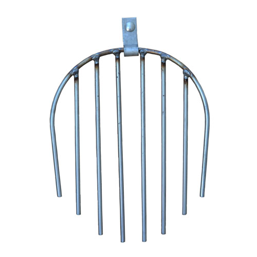 12" Rat Guard, Stainless Steel