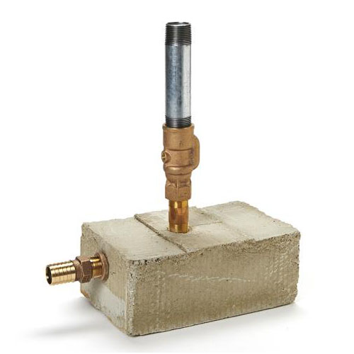 Hydrant Block 1" Pipe