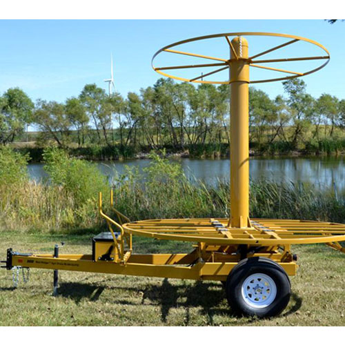 Heavy Duty Stringer-Single Axle Remote, Yellow